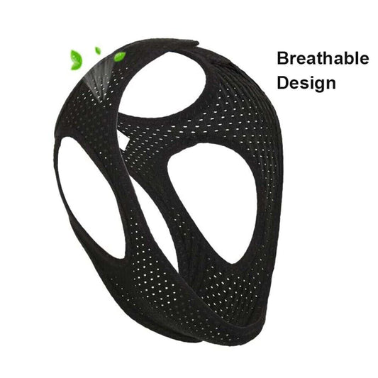 Snore Stop Chin Strap – Anti Snoring Sleep Apnea Jaw Support Belt (US Stock)