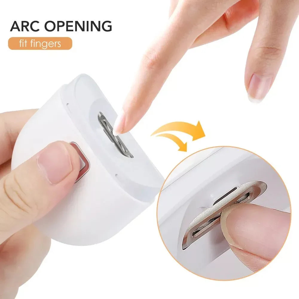 Automatic Electric Nail Clipper – Safe, Professional Thick Nail Trimmer (US Stock)