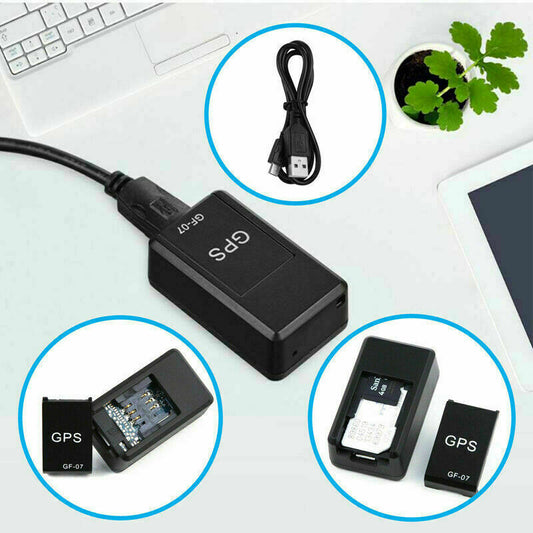 Mini Magnetic GPS Tracker GF07 – Real-Time Vehicle Locator for Car & Truck, GSM GPRS (US Stock)