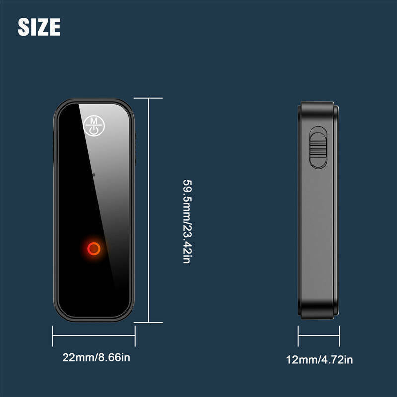 2-in-1 Bluetooth 5.0 Adapter – USB Wireless Audio Transmitter & Receiver, 3.5mm AUX Car/PC (US Stock)
