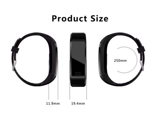 Fitness Smart Watch – Activity Tracker with Heart Rate, Blood Oxygen & BP Monitor for Men/Women (US Stock)