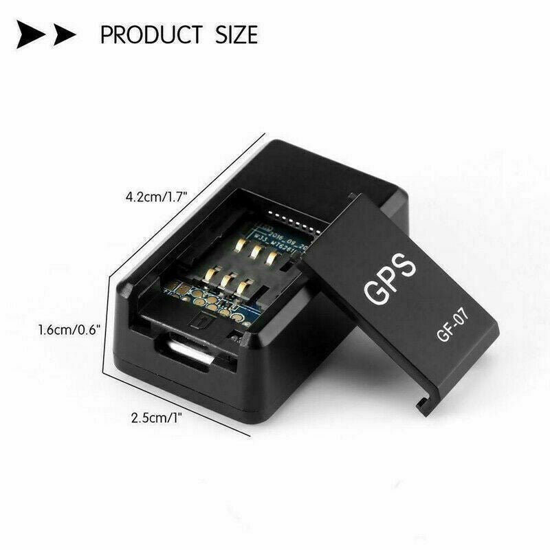 Mini Magnetic GPS Tracker GF07 – Real-Time Vehicle Locator for Car & Truck, GSM GPRS (US Stock)