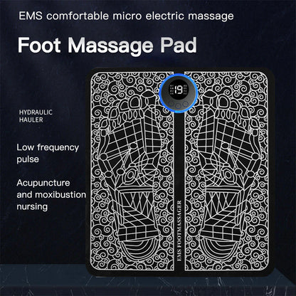 Electric EMS Foot Massager – Leg & Muscle Relaxation, Pain Relief Kneading Machine (US Stock)