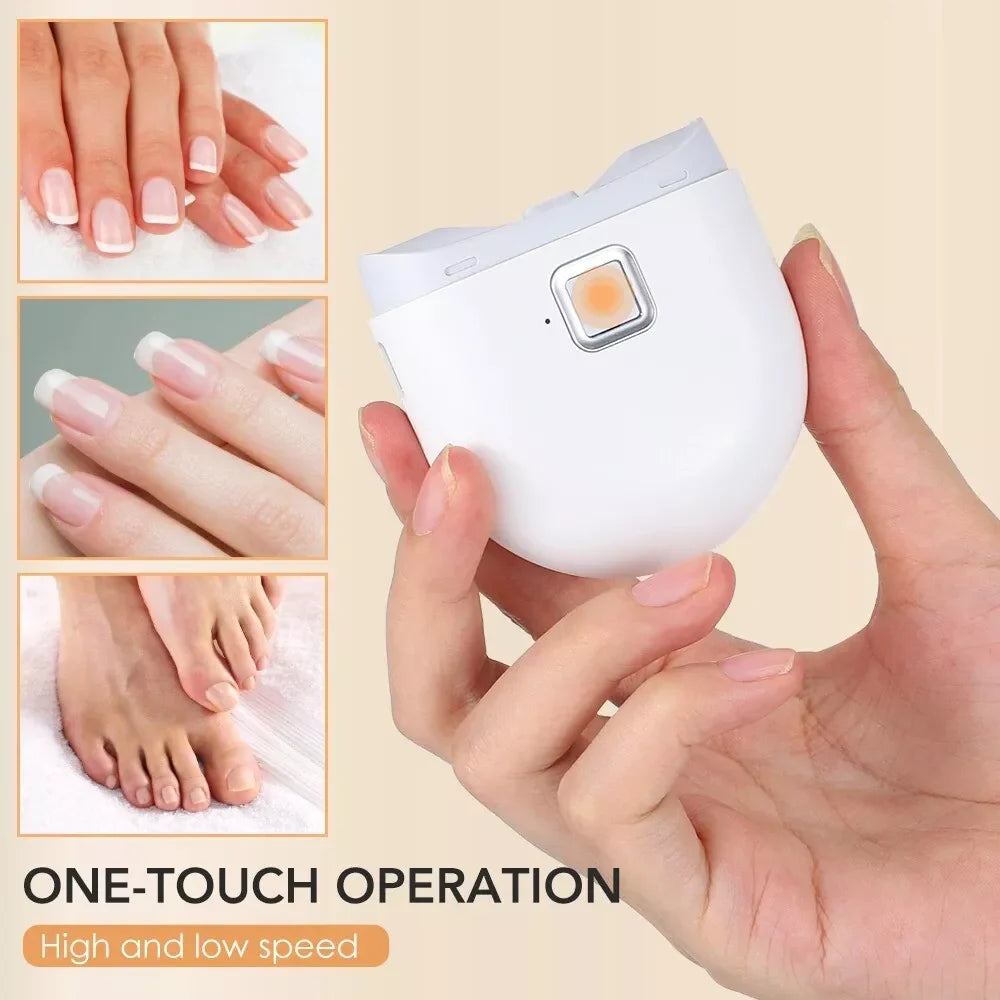 Automatic Electric Nail Clipper – Safe, Professional Thick Nail Trimmer (US Stock)