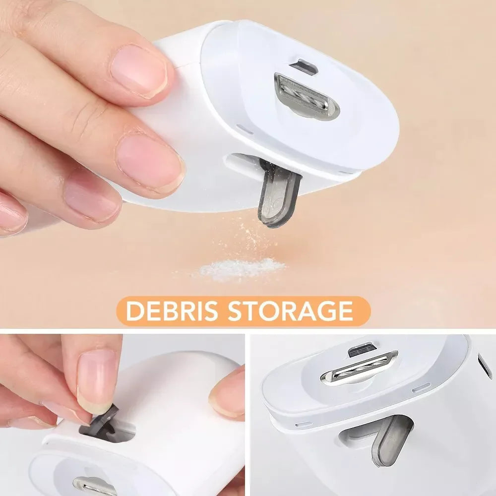 Automatic Electric Nail Clipper – Safe, Professional Thick Nail Trimmer (US Stock)