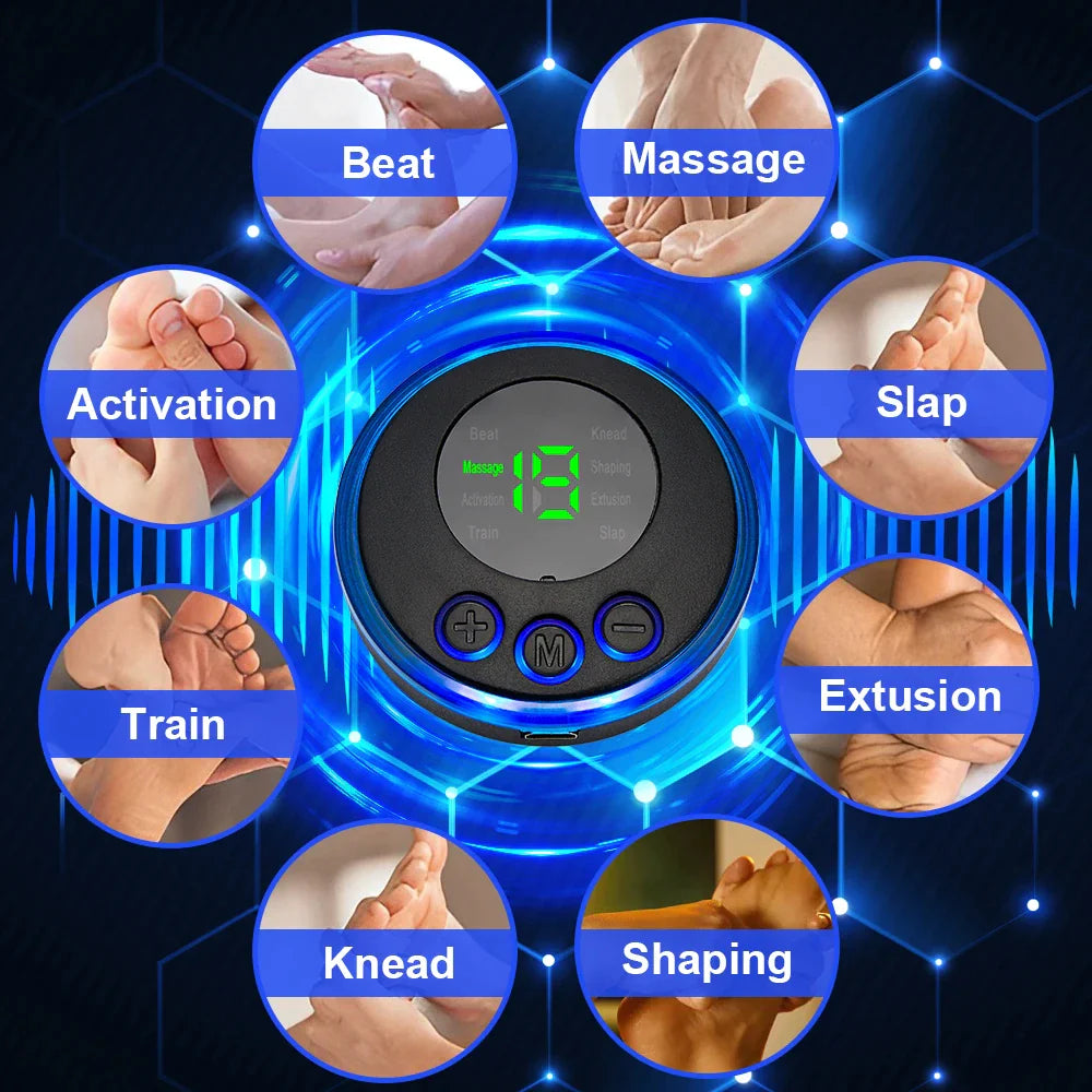 Electric EMS Foot Massager – Leg & Muscle Relaxation, Pain Relief Kneading Machine (US Stock)